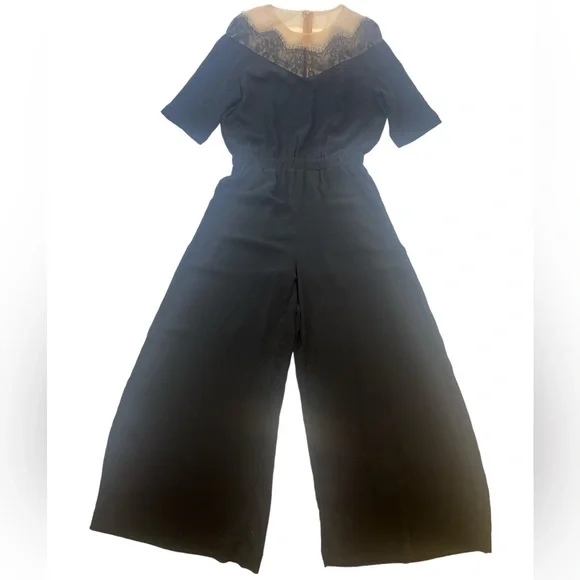 Lace All In One Jumpsuit Ganni Jerome Lace Jumpsuit White Garmentory